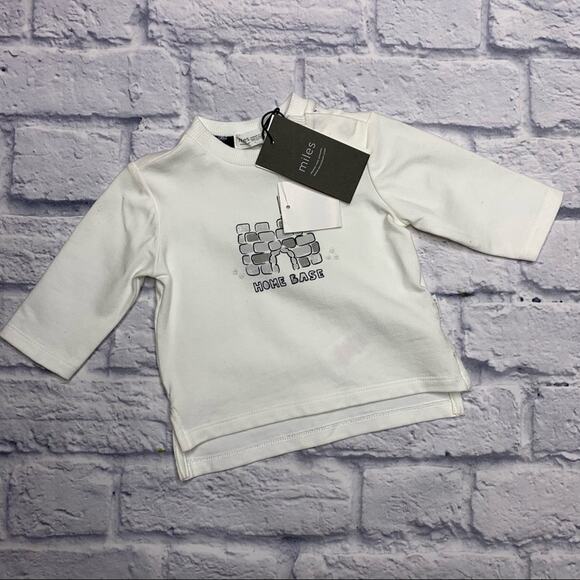 NEW Miles Baby ‘Home Base’ Graphic Tee - Picture 2 of 8
